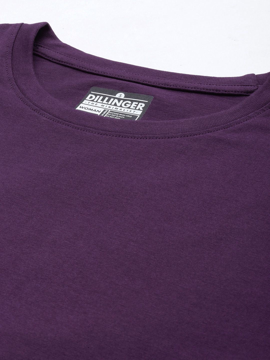 DILLINGER Women Oversized Pure Cotton T-shirt
