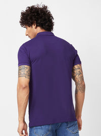 SPYKAR Polo Collar Slim Fit Cotton T-Shirt