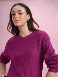DressBerry Drop-Shoulder Sleeves Pullover