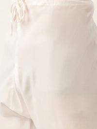 SOJANYA Men Maroon Ethnic Motifs Embroidered Kurta Set With Nehru Jacket