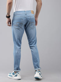 SPYKAR Men Super Skinny Fit Low-Rise Light Fade Stretchable Jeans