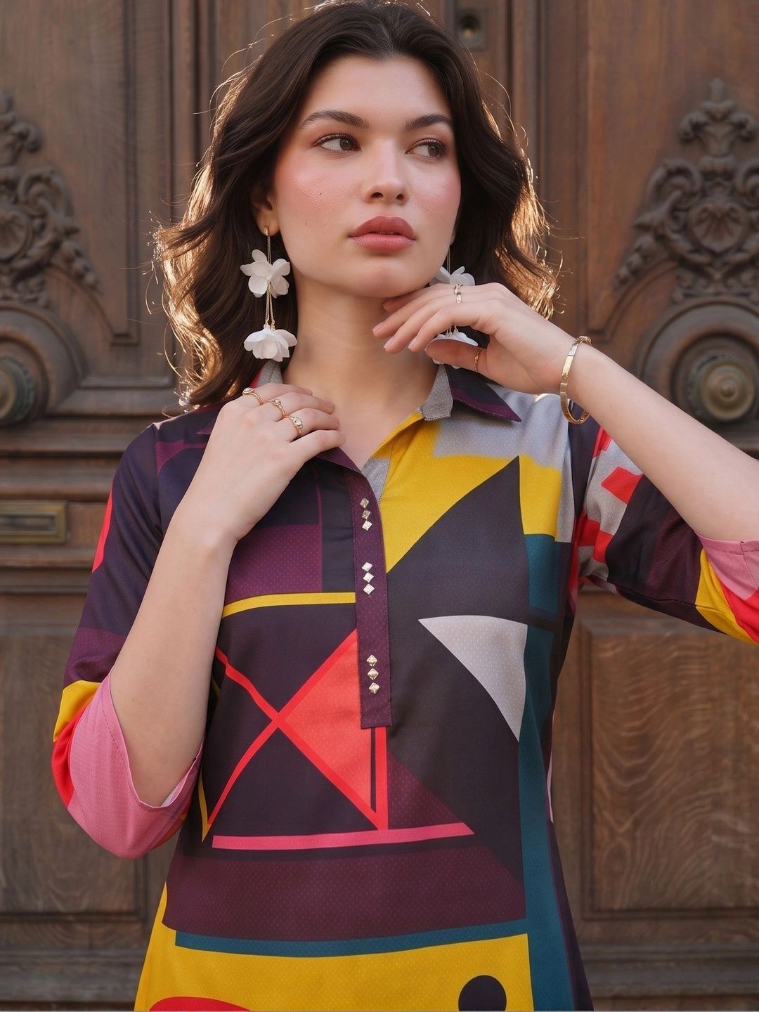 Twelve South Printed Top with Trousers