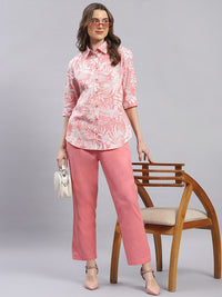 Monte Carlo Printed Pure Cotton Shirt & Trouser Co-Ords