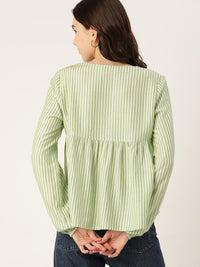 Dressberry berjalur leher tali leher
