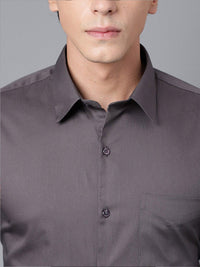 Hancock Modern Chest Pocket Slim Fit French Cuff Opaque Cotton Formal Shirt