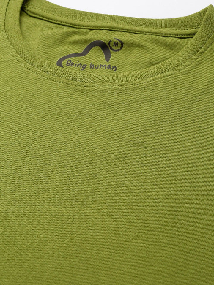 Being Human Printed Pure Cotton T-shirt