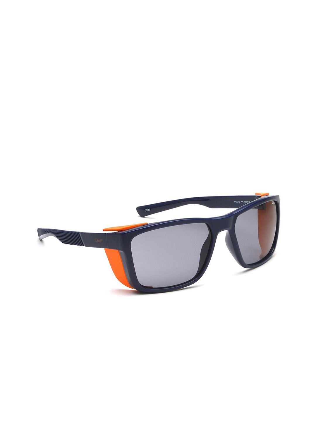 IDEE Men Rectangle Sunglasses With UV Protected Lens IDS3076C3SG