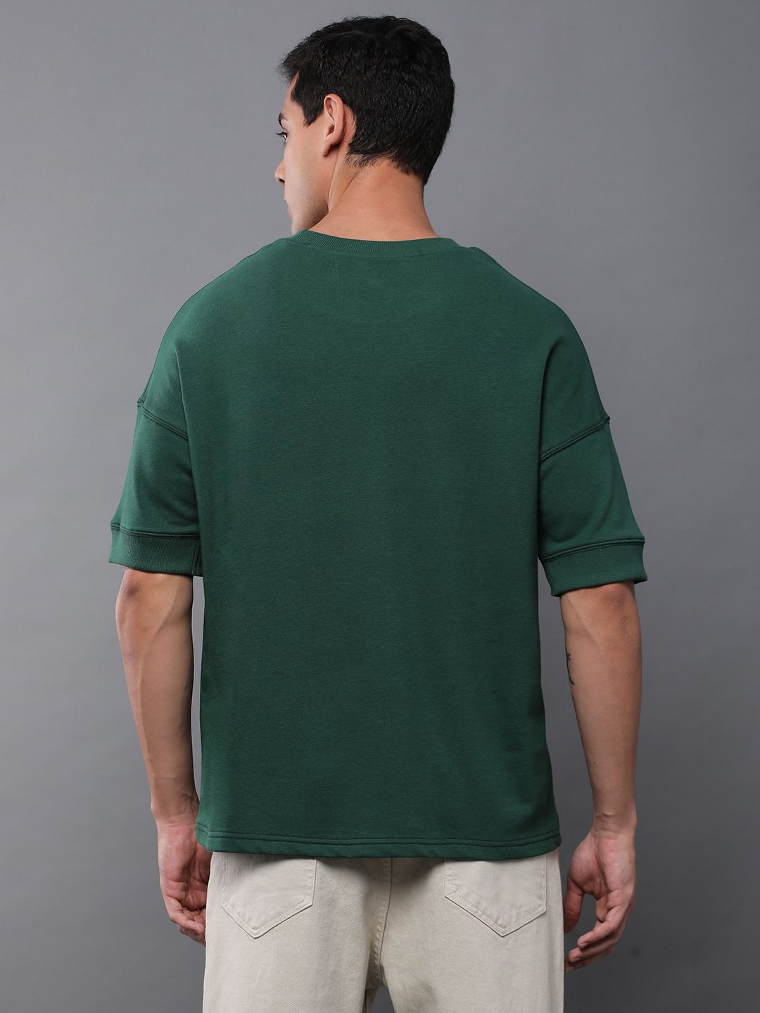 Difference of Opinion Men Oversized Drop Shoulder Ultra Soft Drapey Cotton T-Shirt
