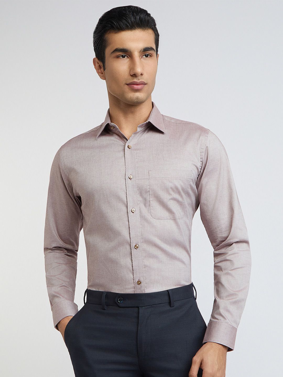 Raymond Slim Fit Opaque Formal Shirt