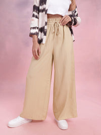 DressBerry Women Crinkled Trousers