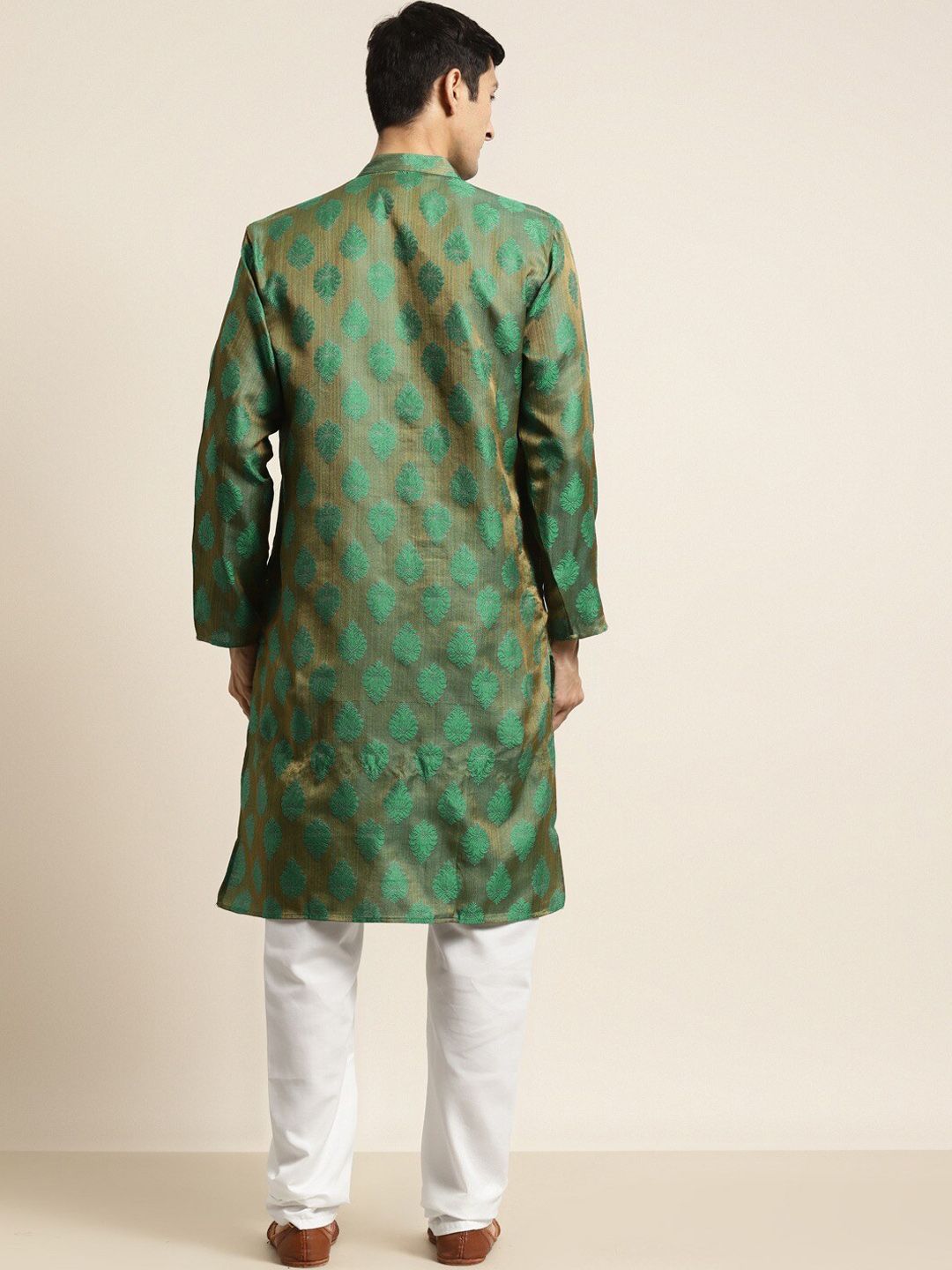 SOJANYA Motif Etnik Tenunan Rekaan Kurta Biasa Dengan Pijama