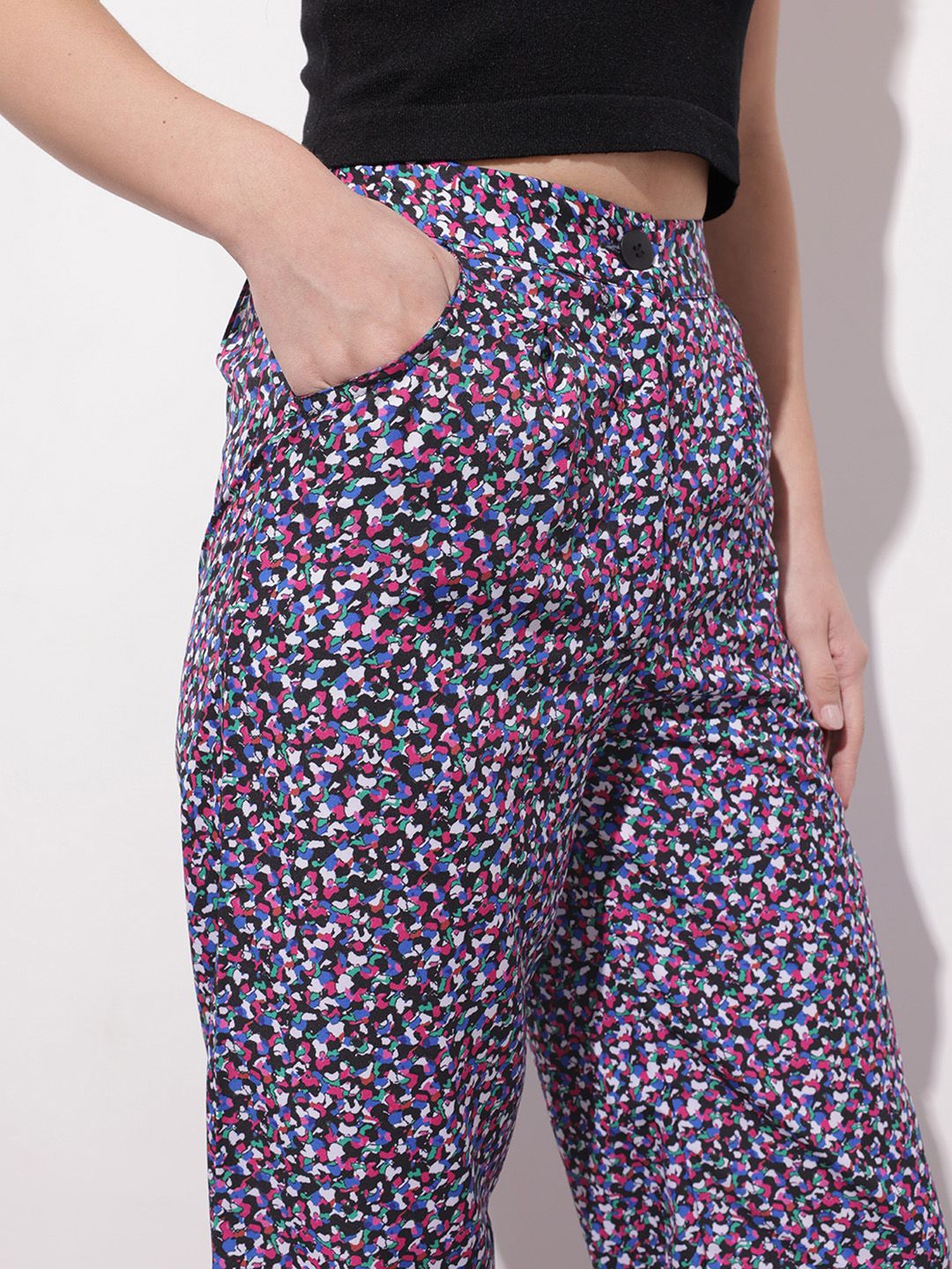 DressBerry Women Dainty to Daring Wide Leg Trousers