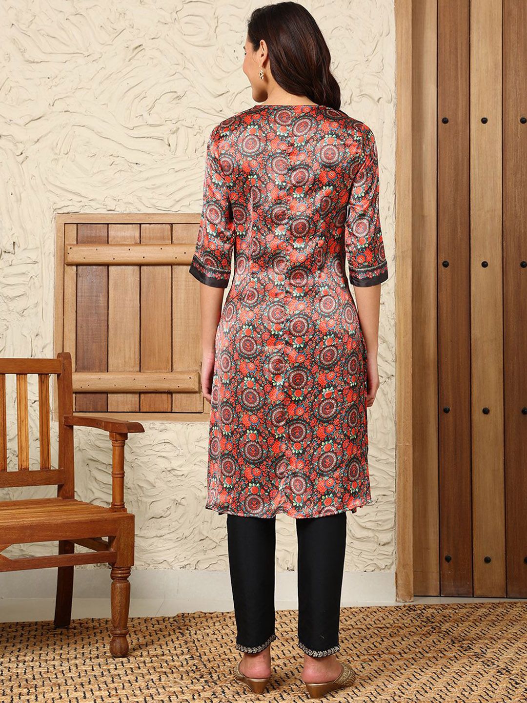 W Women Printed Kurta