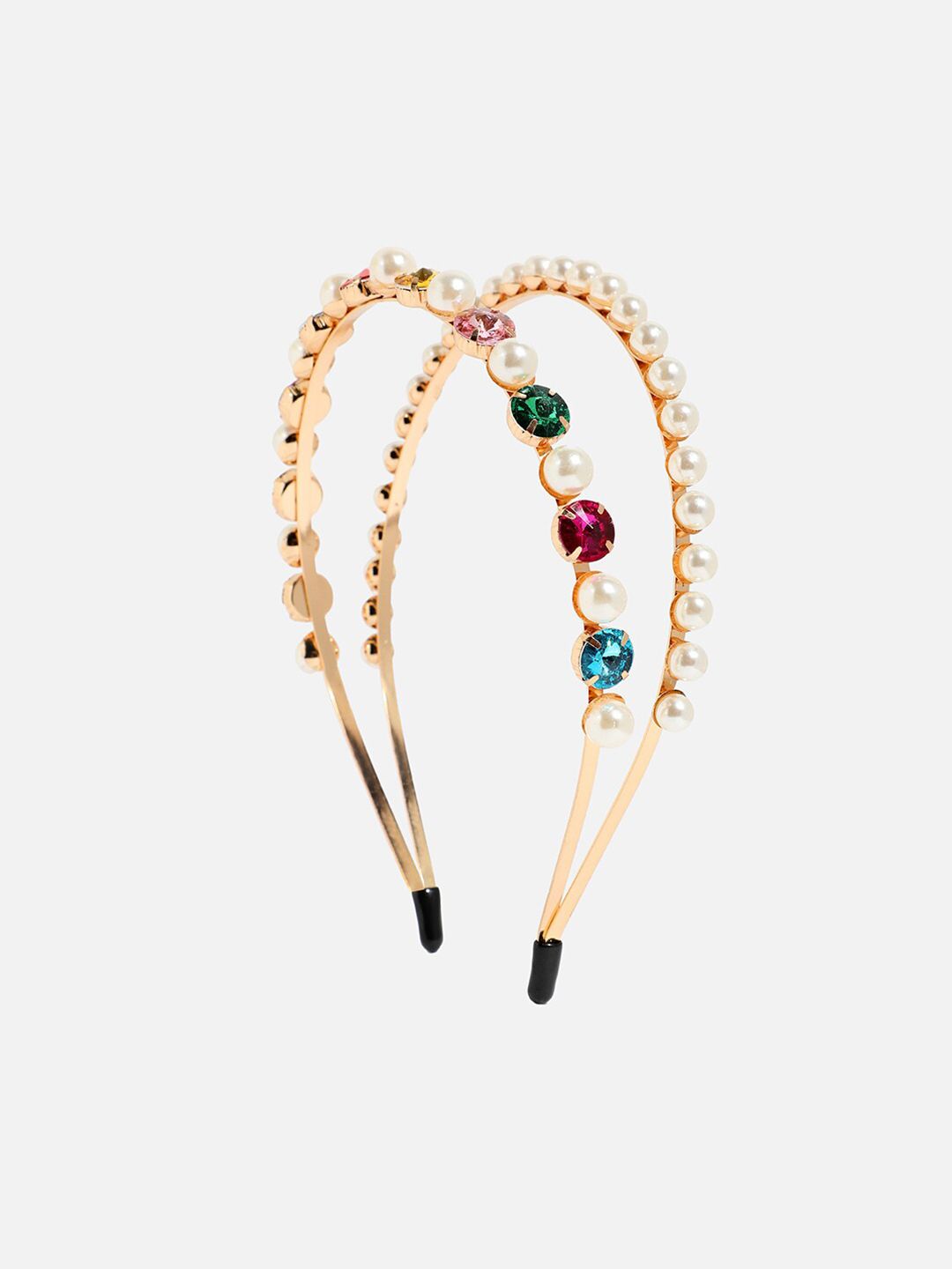 SOHI Beads & Stones Embellished Hairband
