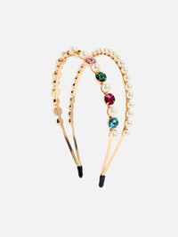 SOHI Beads & Stones Embellished Hairband