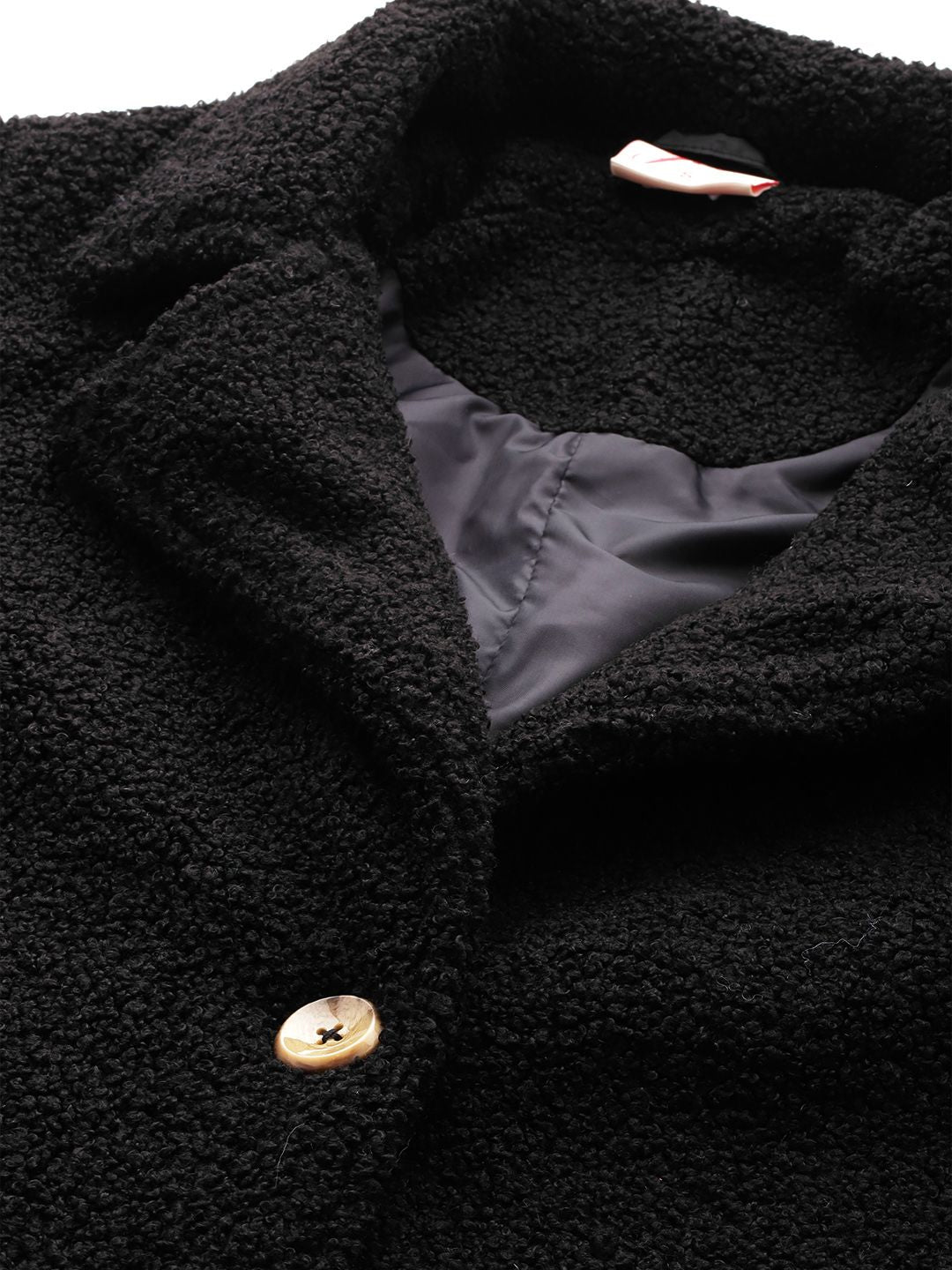 all about you Overcoat with Sherpa Detail