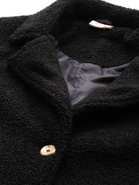 all about you Overcoat with Sherpa Detail