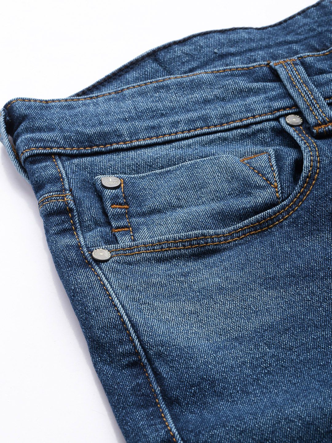SPYKAR Men Slim Fit Low-Rise Light Fade Stretchable Jeans