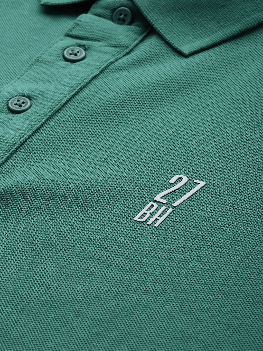 Being Human Polo Collar Pure Cotton T-shirt