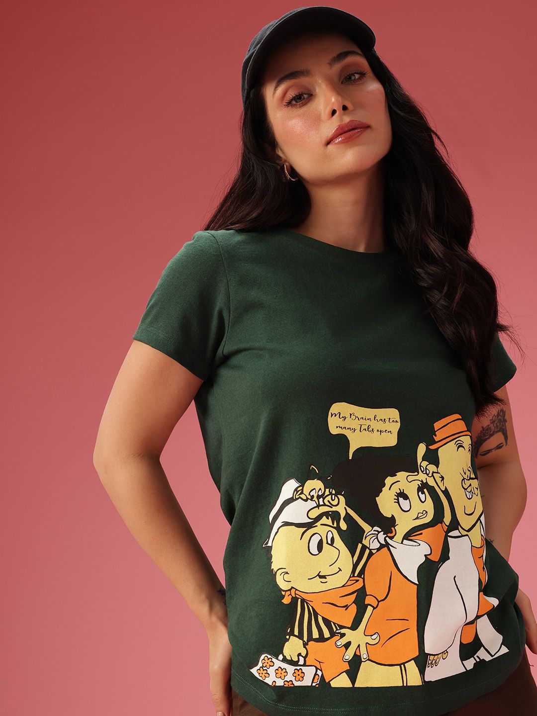 DressBerry Graphic Printed T-shirt