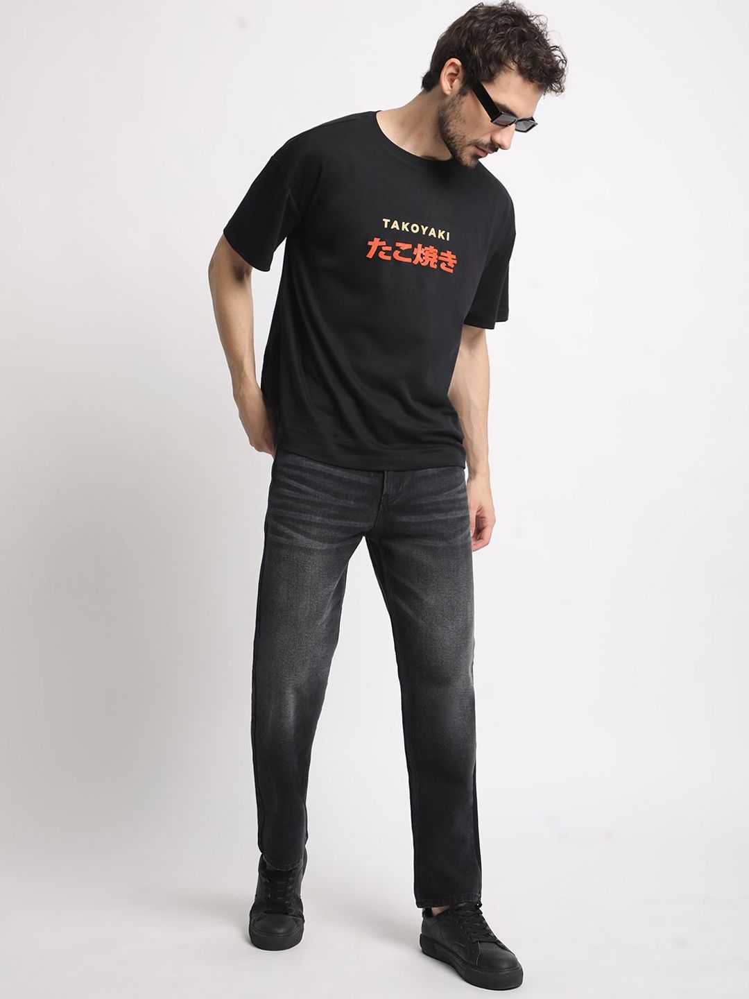 Bene Kleed Men Relaxed Fit Heavy Fade Jeans