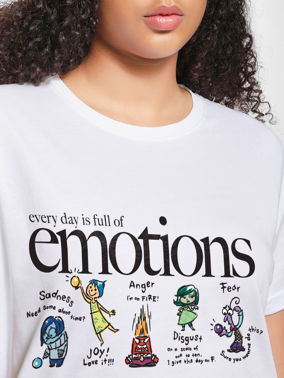 Bewakoof Typography Printed Round Neck Pure Cotton Relaxed Fit T-shirt