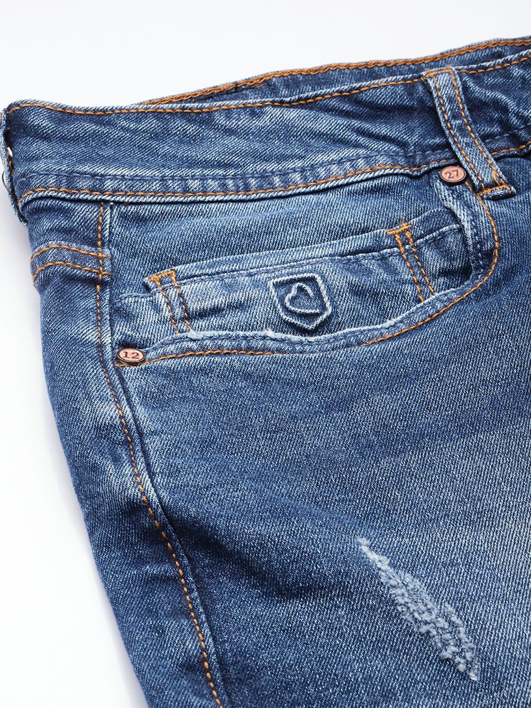 Being Human Men Radon Anti Fit Light Fade Printed Stretchable Jeans