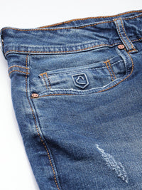 Being Human Men Radon Anti Fit Light Fade Printed Stretchable Jeans