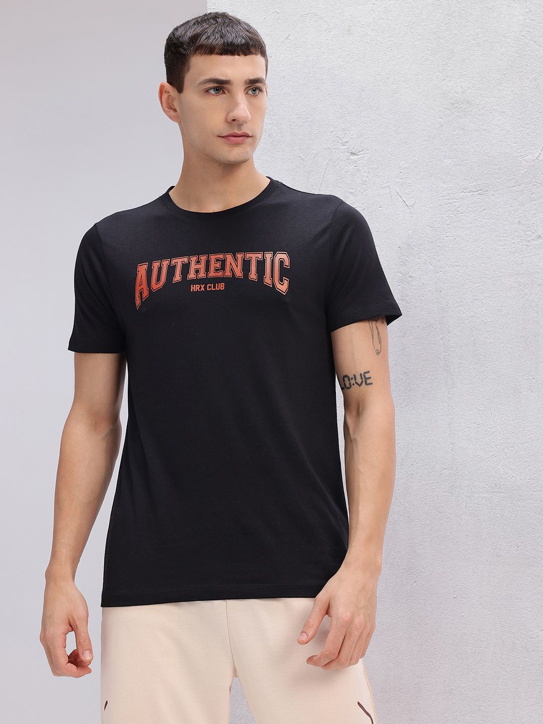 HRX by Hrithik Roshan Typography Print Lifestyle T-shirt
