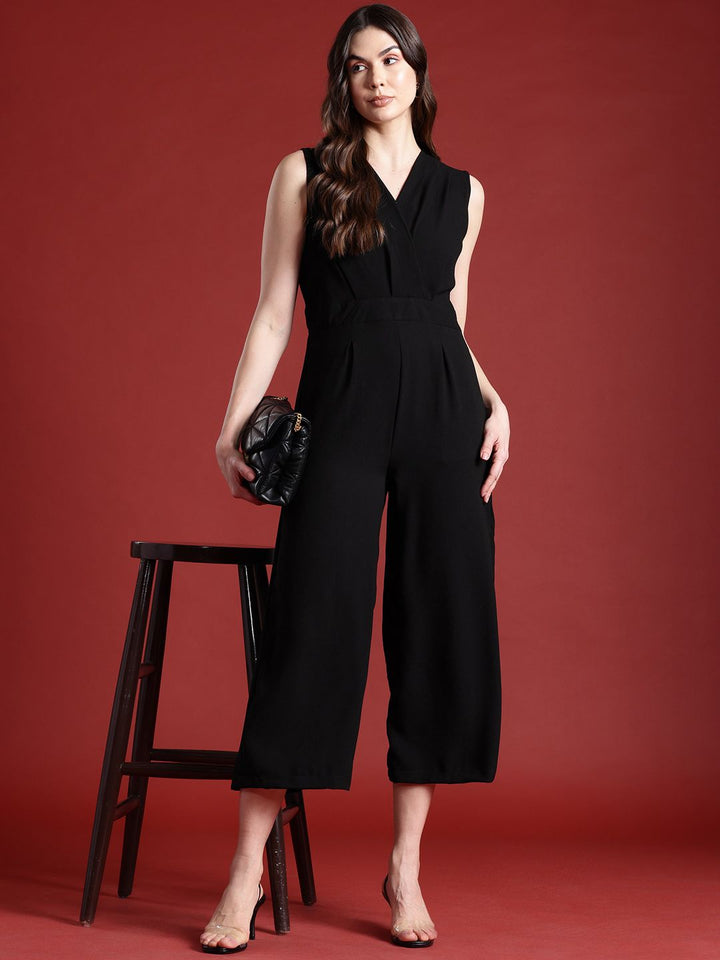 all about you Wrap Culotte Jumpsuit