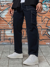 Bewakoof Men Baggy Oversized Cargo Pants