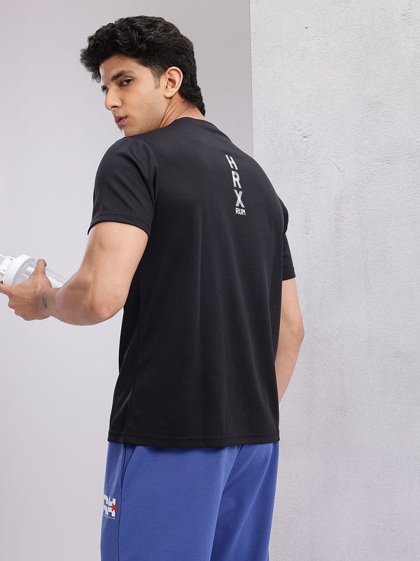 HRX by Hrithik Roshan Men Typography Printed Rapid-Dry Running T-shirt