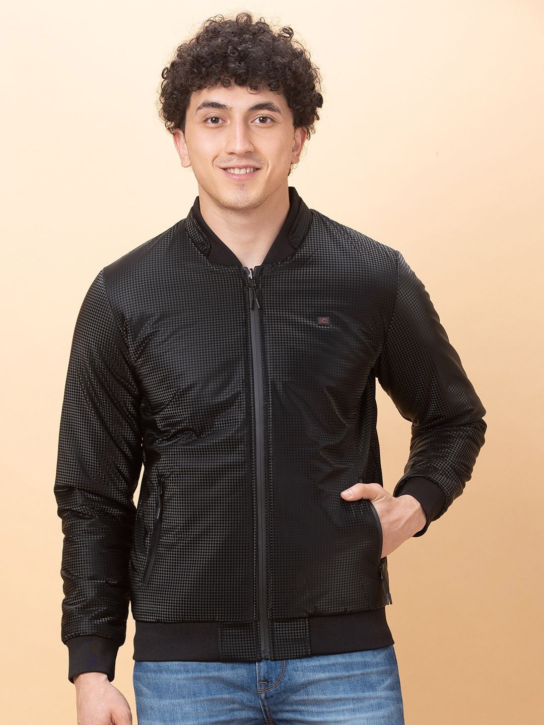 Being Human Geometric Reversible Bomber Jacket