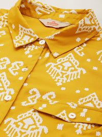 Anouk Ethnic Motifs Printed Kurta