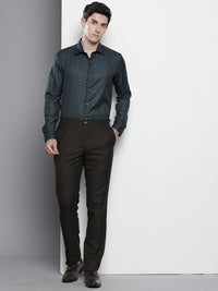 The Indian Garage Co. X Luxe Slim Fit Checked Formal Shirt