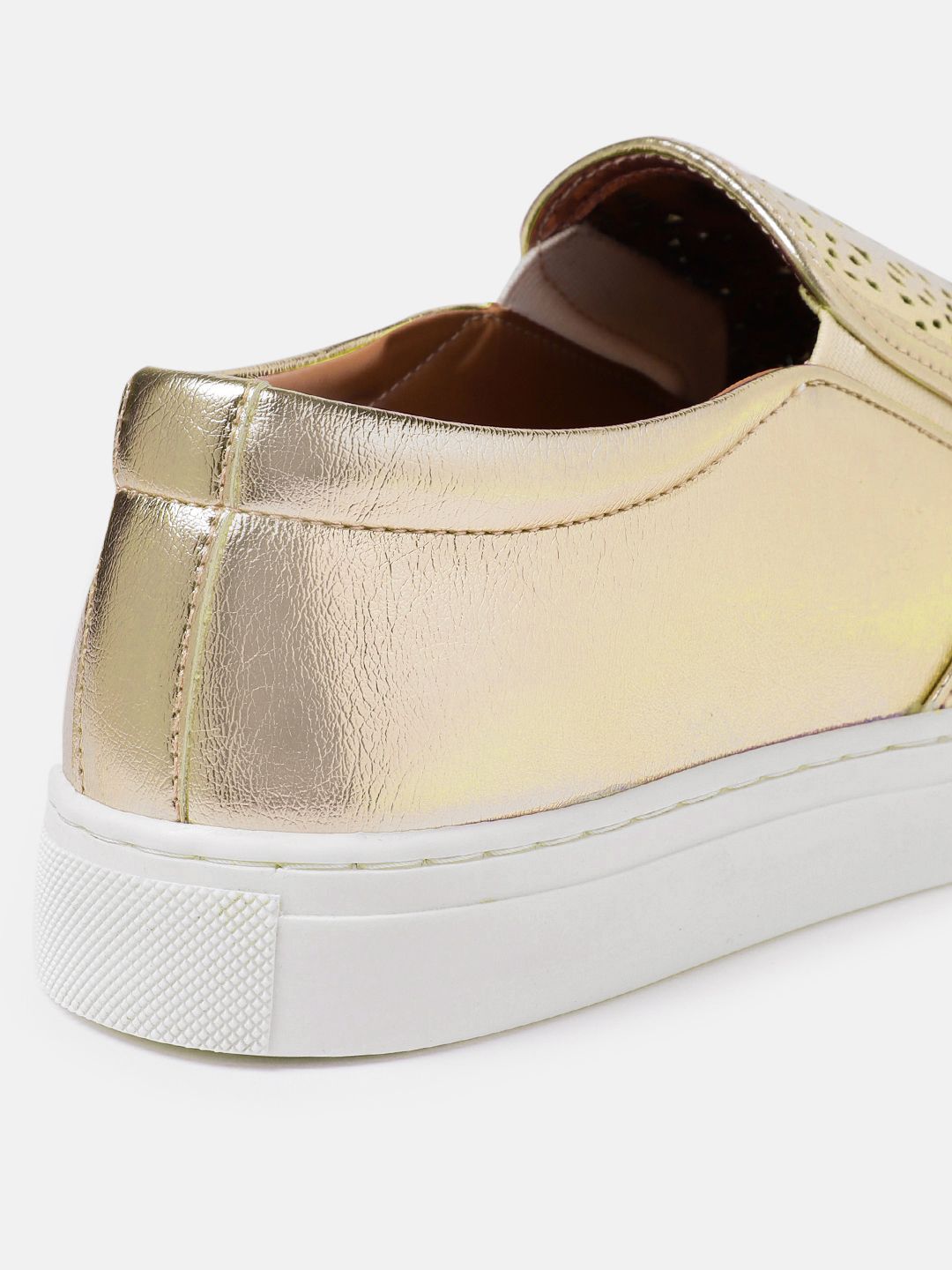 DressBerry Women Cut Work Slip-On Sneakers