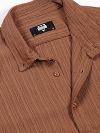 Thomas Scott Men Classic Slim Fit Opaque Casual Shirt