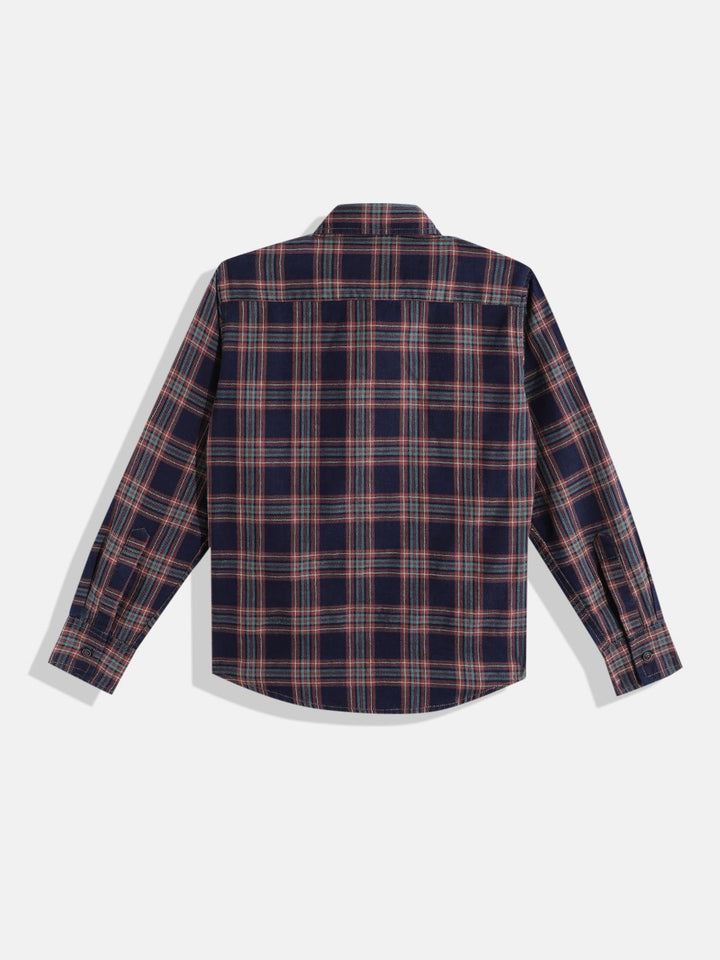 Monte Carlo Boys Checked Casual Smart Fit Shirt