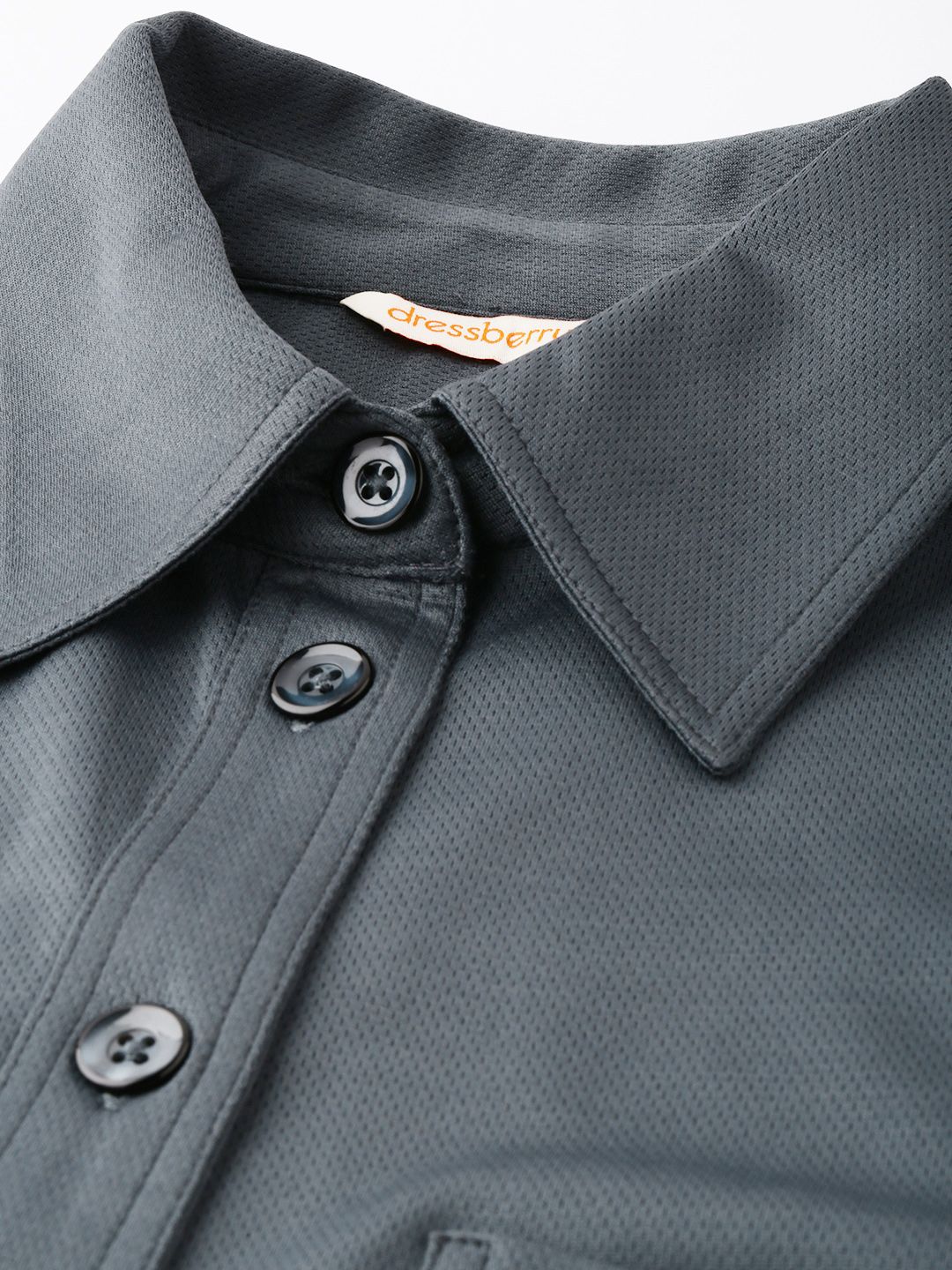 DressBerry 90s Functional Re-Boot High-Low Shirt