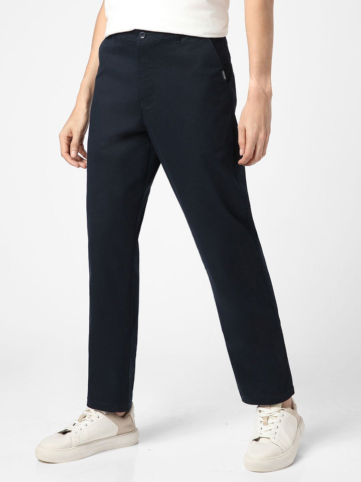Urbano Fashion Men's  Cotton Regular Fit Casual Chinos Trousers