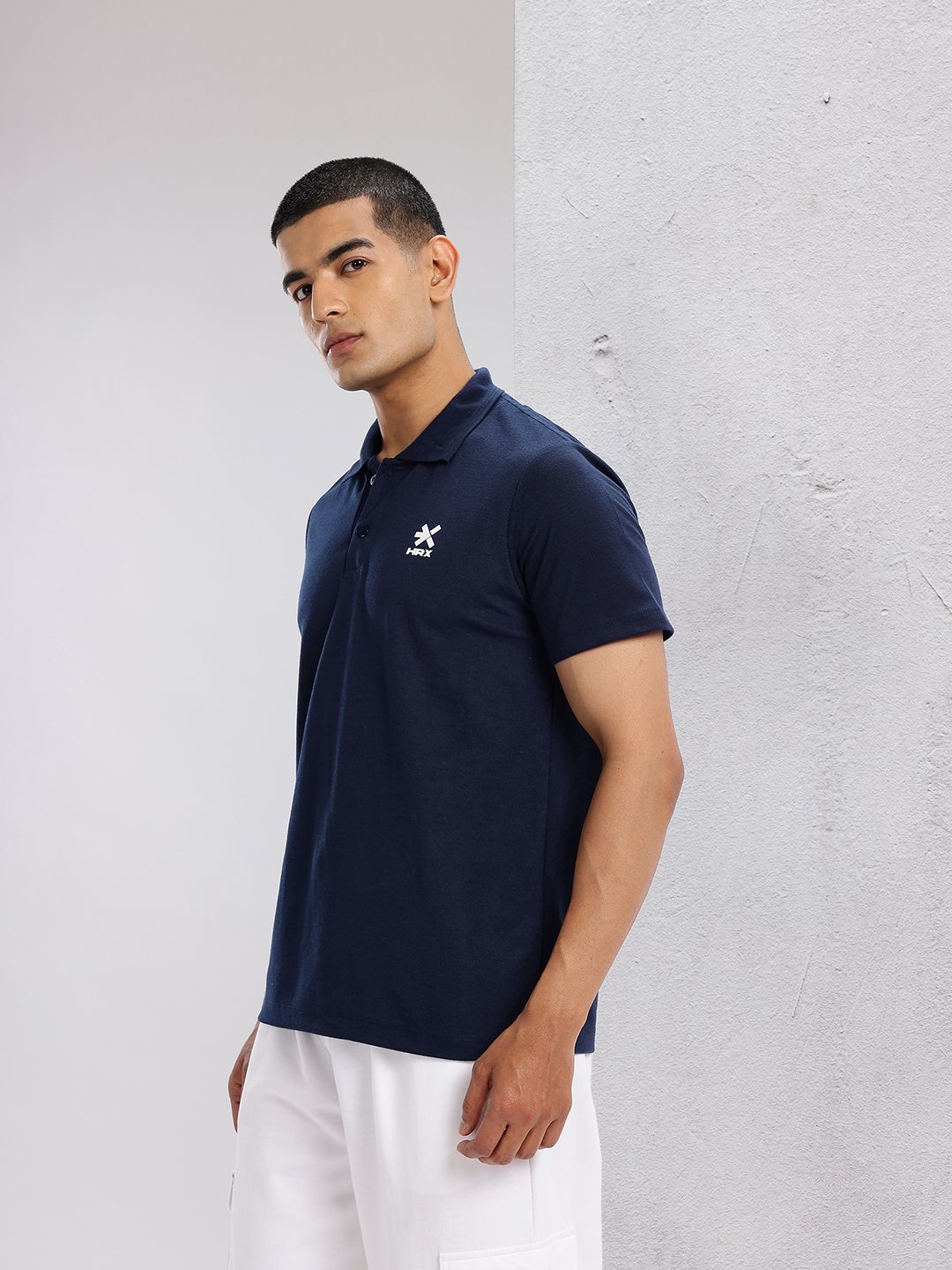 HRX by Hrithik Roshan Polo Collar Lifestyle T-shirt
