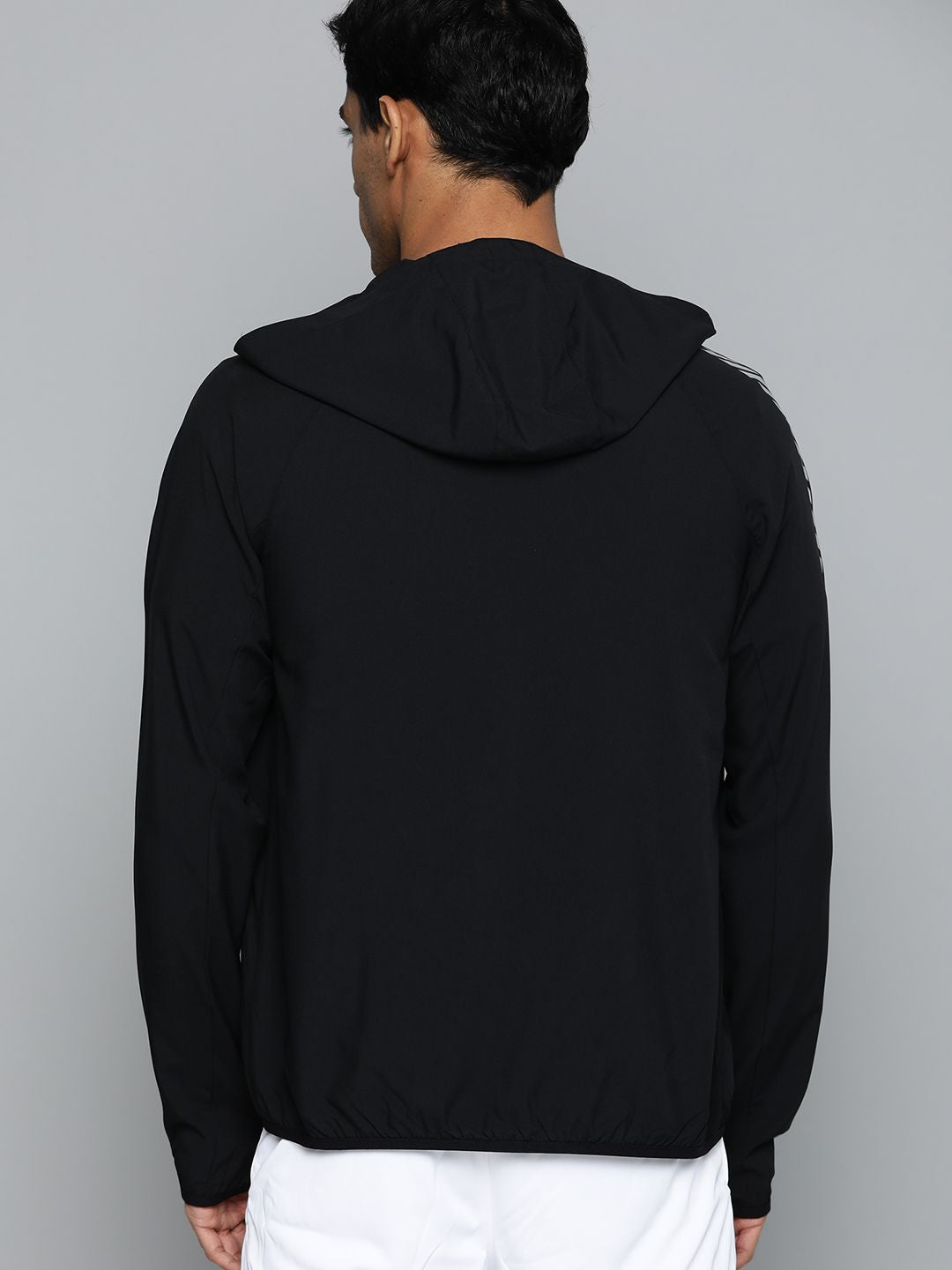 HRX by Hrithik Roshan Men Black Solid Rapid-Dry Running Sporty Jacket