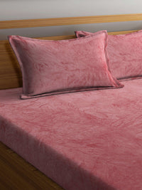 Myntra Elegant Homes Blue Wool 300 TC King Cadar Dengan 2 Sarung Bantal