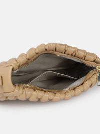 DressBerry Quilted Structured Shoulder Bag