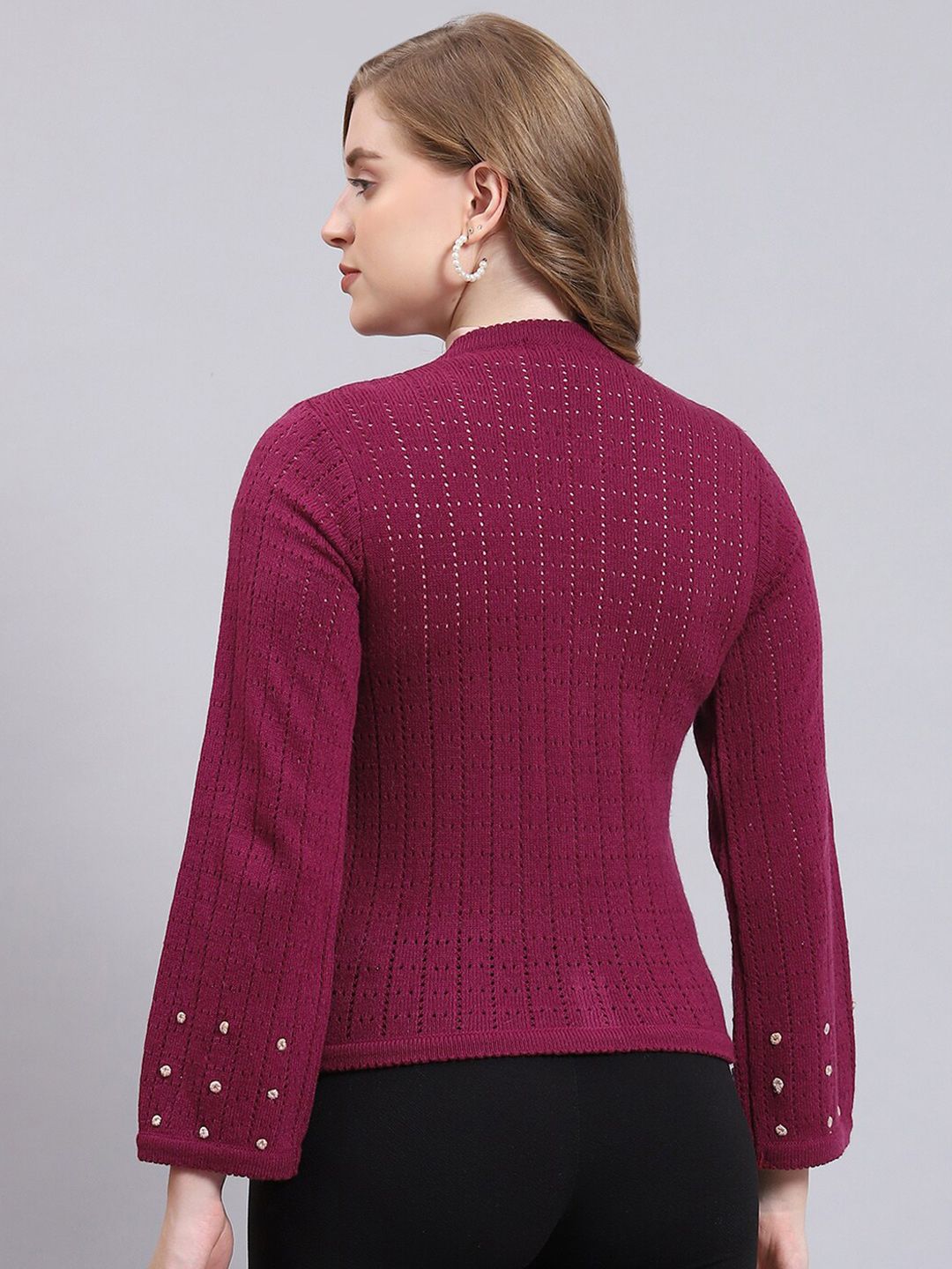 Monte Carlo Self Designed Woollen Cardigan