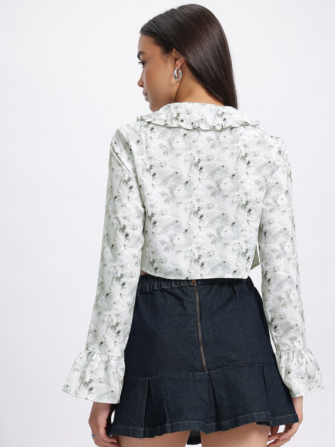 DressBerry Tie-Ups Crop Top