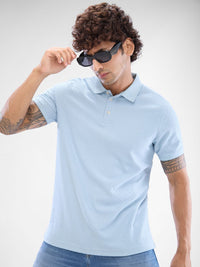 SPYKAR Men Polo Collar Solid  Slim Fit T-Shirt