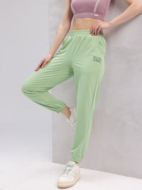 HRX by Hrithik Roshan Women Printed Detail Mid-Rise Lifestyle Joggers