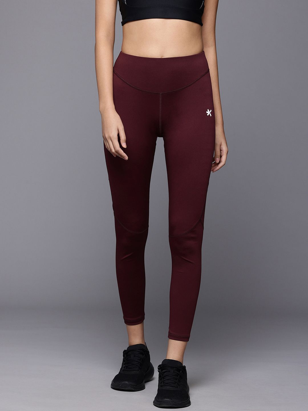 HRX by Hrithik Roshan Women Rapid-Dry Cropped Training Tights