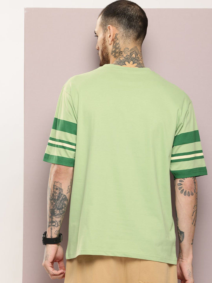 DILLINGER Men Graphic Printed Oversized T-shirt
